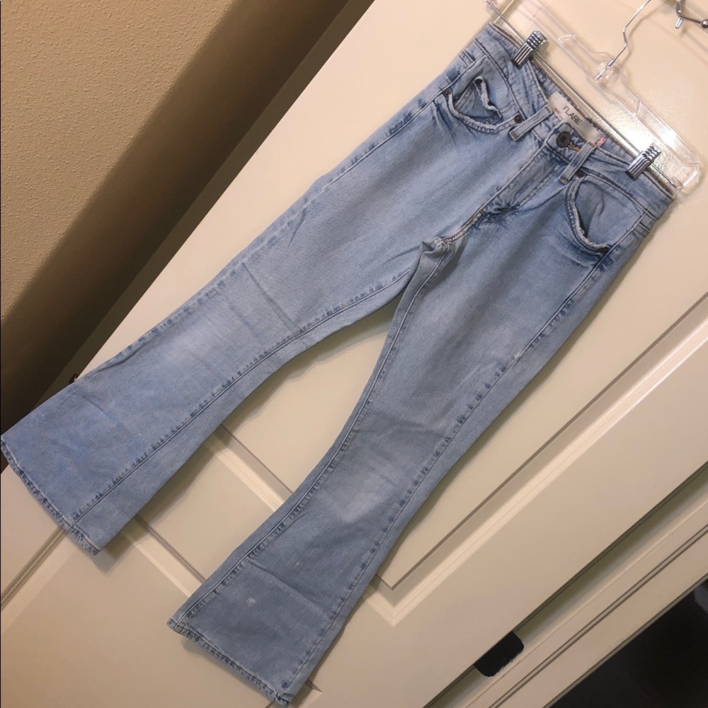 Levi's Light Blue Flare Jeans - Women